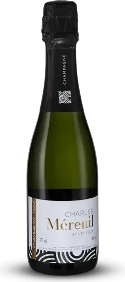 V and B Champagne Brut Demi-Bouteille - Charles Méreuil Effervescent
